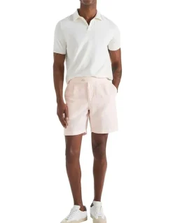 MJ Bale Menorca Side Tab Shorts in Yellow
