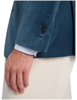MJ Bale Mercury Velvet Jacket in Denim