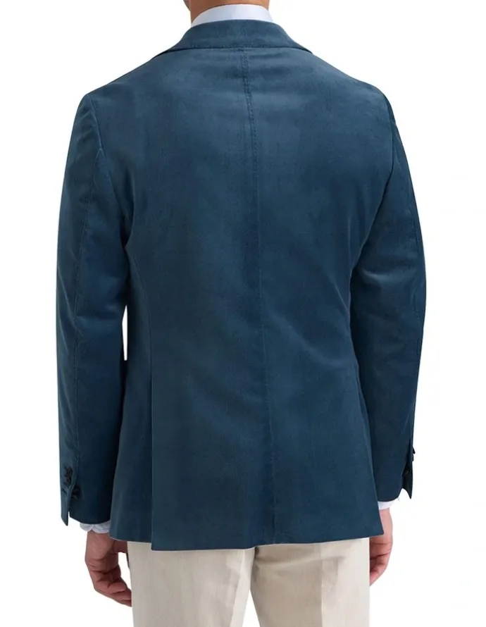 MJ Bale Mercury Velvet Jacket in Denim