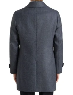 MJ Bale Oberon Coat in Lake House Blue