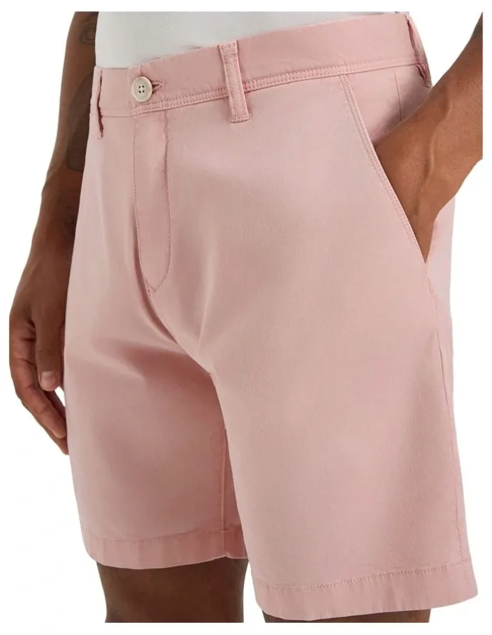 MJ Bale Roxburgh Chino Short in Marseille Pink