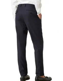 MJ Bale Saunders Slim Trouser in Navy