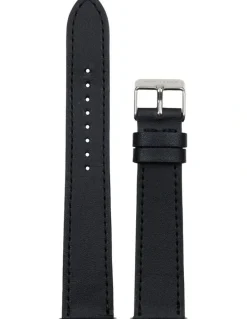Mon Choux Classic Noir Grape Vegan Leather Watch 38mm in Silver