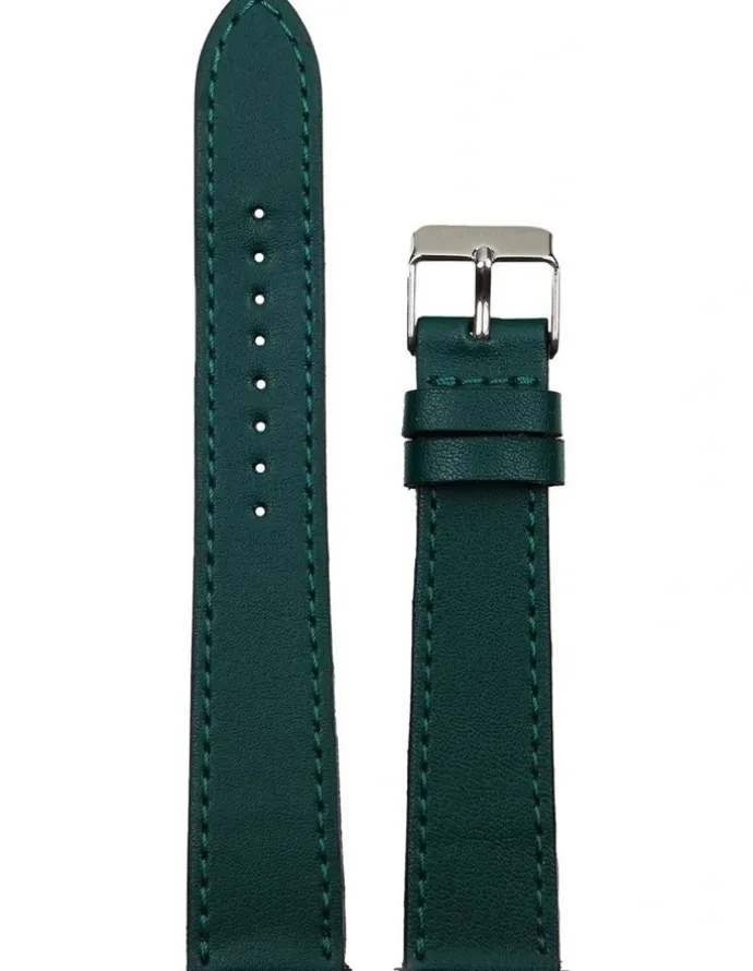Mon Choux Classic Vine Grape Vegan Leather Watch 38mm in Silver