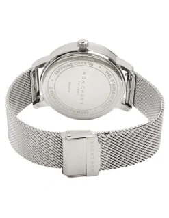 Mon Choux Homme Mesh Watch 42mm in Silver