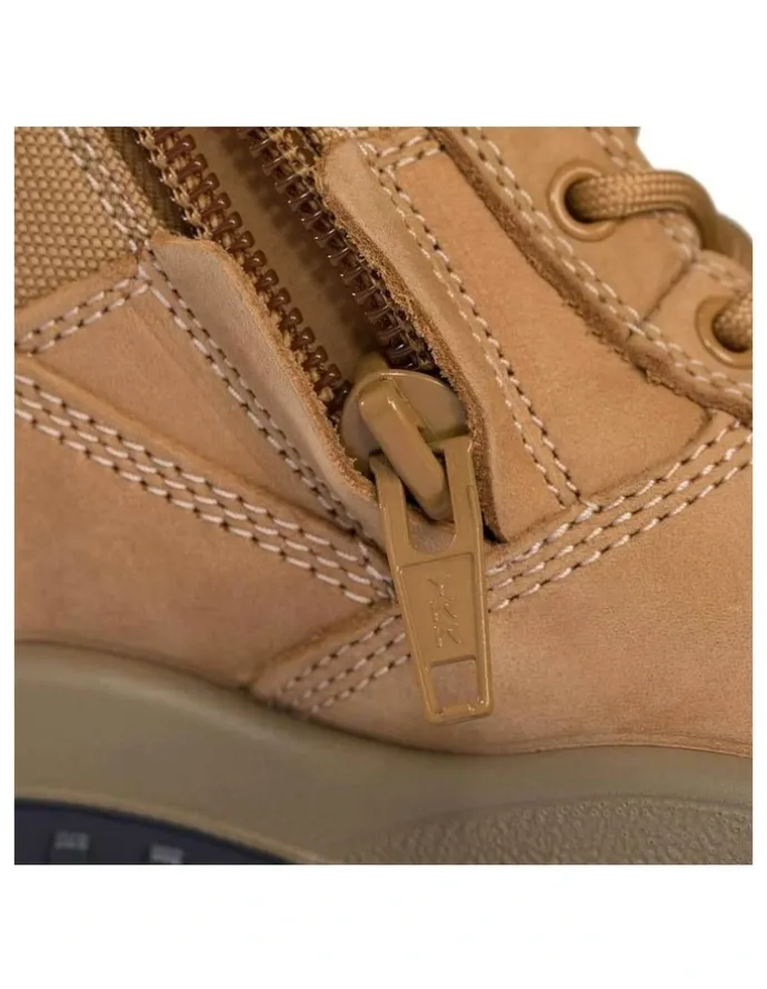 Mongrel Zipsider Non-Safety Soft Toe 961050 Work Boots in Wheat