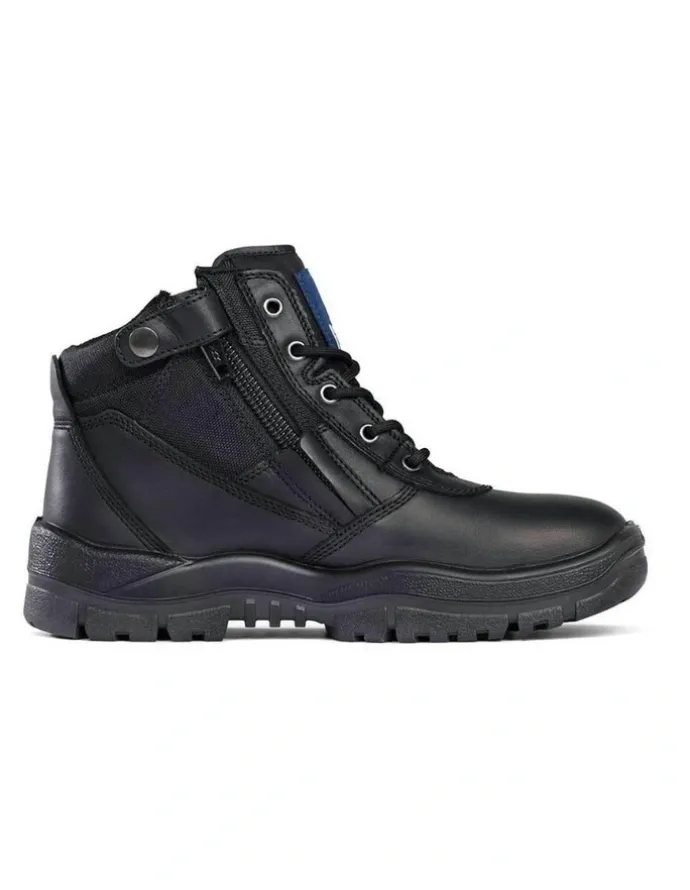 Mongrel Zipsider Soft Toe 961020 Work Boots in Black