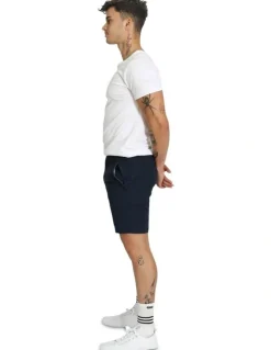 Mosmann Brando Chino Shorts in Navy