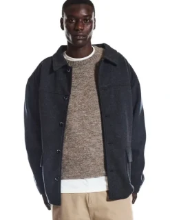 Nana Judy Park Avenue Jacket in Charcoal Marl