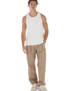 Nana Judy Winston Rib Singlet in Off White