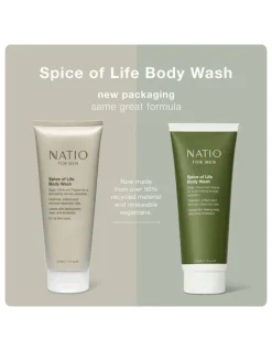Natio For Men Spice of Life Body Wash