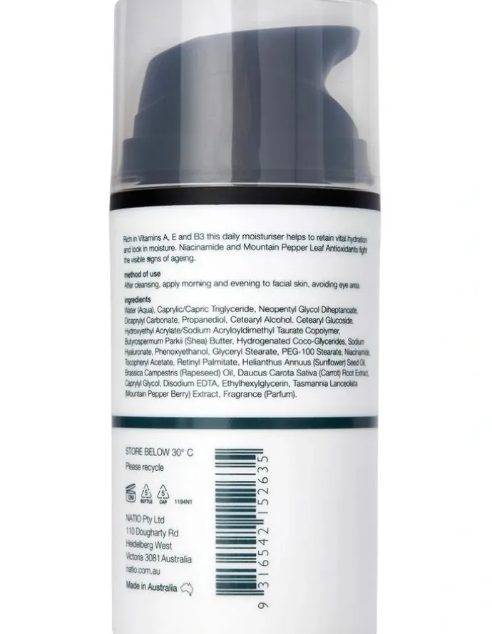 Natio Mens Plus Age Defence Face Moisturiser 80ml