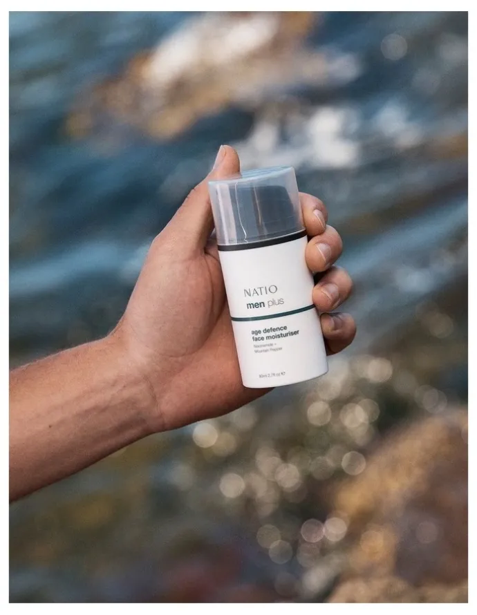 Natio Mens Plus Age Defence Face Moisturiser 80ml