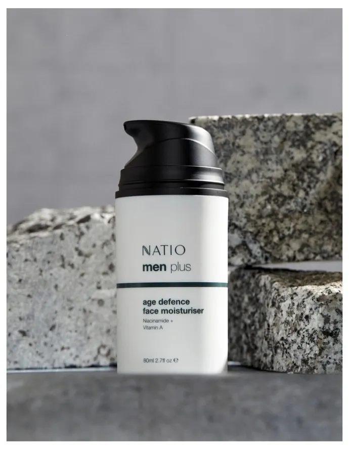 Natio Mens Plus Age Defence Face Moisturiser 80ml
