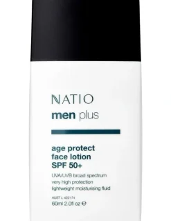 Natio Mens Plus Age Protect Facial Fluid SPF 50+ 60ml