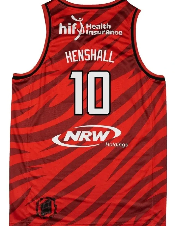 NBL Store Ben Henshall Perth Wildcats 25/26 Primary Jersey in Red