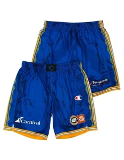 NBL Store Brisbane Bullets 25/26 Primary Shorts in Blue