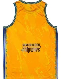 NBL Store Brisbane Bullets 25/26 Alternate Jersey in Yellow