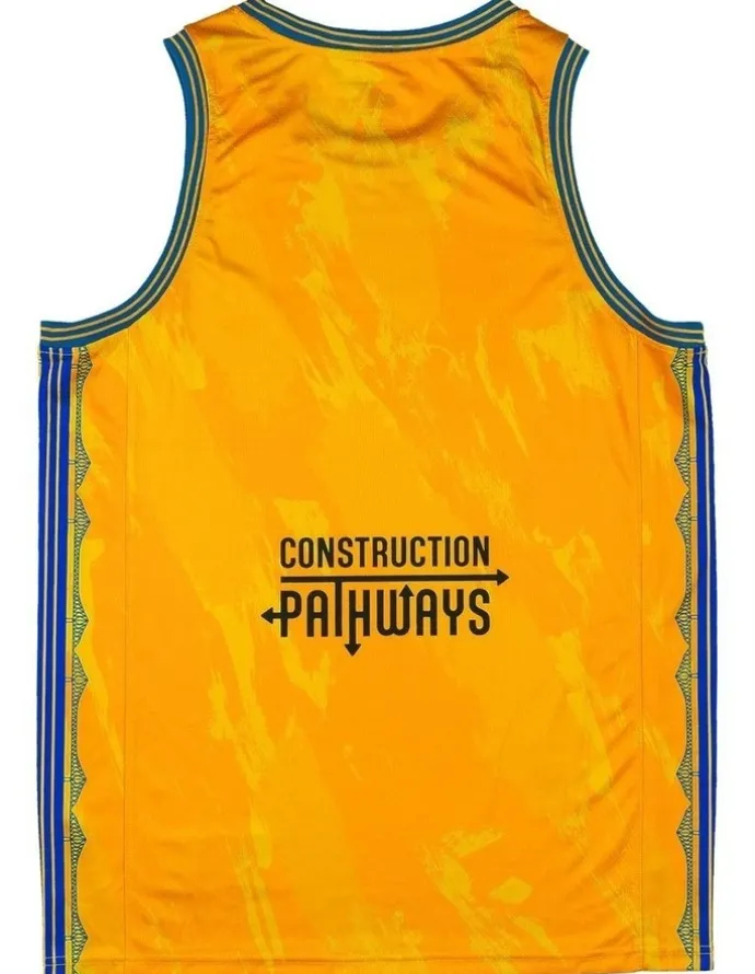 NBL Store Brisbane Bullets 25/26 Alternate Jersey in Yellow