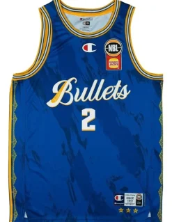 NBL Store Brisbane Bullets 25/26 Primary Jersey in Jaylen Adams