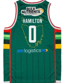 NBL Store Bryce Hamilton Tasmania JackJumpers 25/26 Primary Jersey in Green