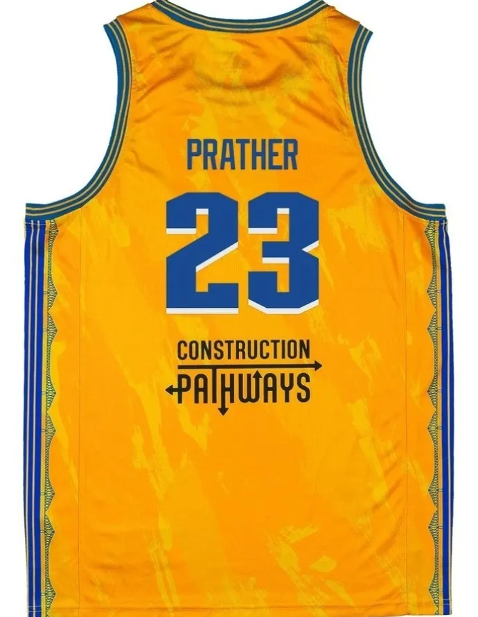 NBL Store Casey Prather Brisbane Bullets 25/26 Alternate Jersey in Yellow