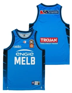 NBL Store Cobalt Melbourne United 25/26 Alternate Jersey in Blue