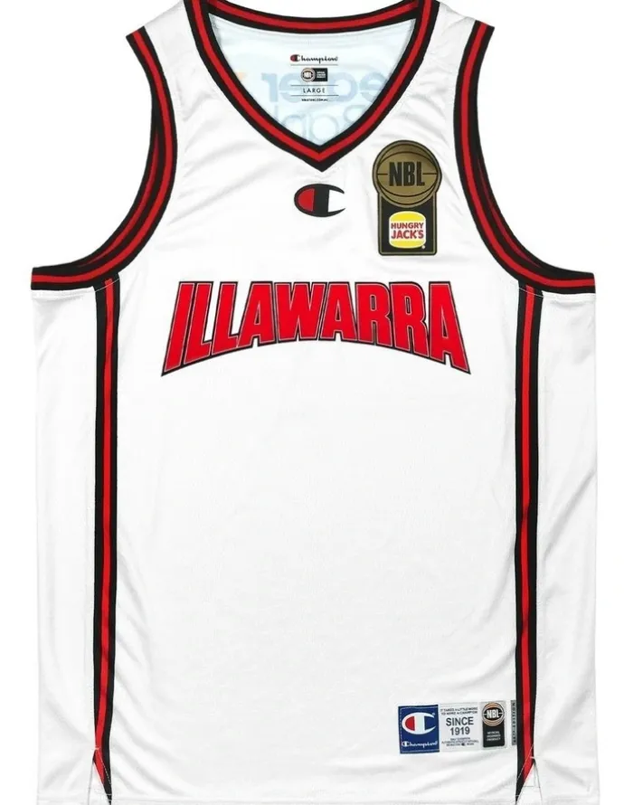 NBL Store Illawarra Hawks 25/26 Alternate Jersey in White