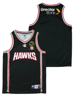 NBL Store Illawarra Hawks 25/26 Primary Jersey in Black