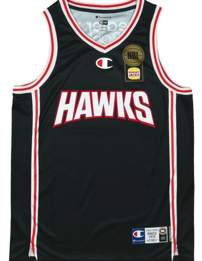 NBL Store Illawarra Hawks 25/26 Primary Jersey in Black