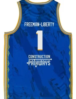 NBL Store Javon Freeman-Liberty Brisbane Bullets 25/26 Primary Jersey in Blue