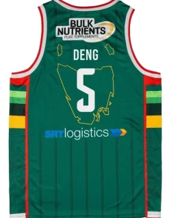 NBL Store Majok Deng Tasmania JackJumpers 25/26 Primary Jersey in Green