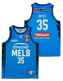 NBL Store Milton Doyle Melbourne United 25/26 Alternate Jersey in Blue