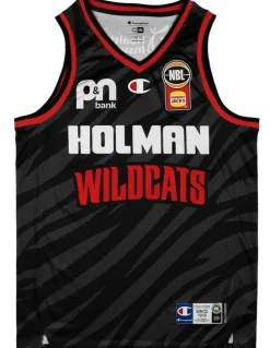 NBL Store Perth Wildcats 25/26 Alternate Jersey in Black