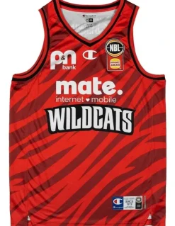NBL Store Perth Wildcats 25/26 Primary Jersey in Red
