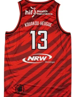 NBL Store Perth Wildcats 25/26 Primary Jersey - Noa Kouakou-Heugue in Red