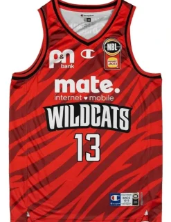 NBL Store Perth Wildcats 25/26 Primary Jersey - Noa Kouakou-Heugue in Red