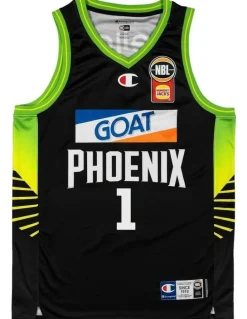 NBL Store S.E. Melbourne Phoenix 25/26 Primary Jersey Jordan Hunter in Black