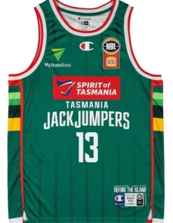 NBL Store Sean Macdonald Tasmania JackJumpers 25/26 Primary Jersey in Green