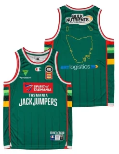 NBL Store Tasmania JackJumpers 25/26 Primary Jersey in Green