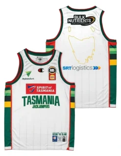NBL Store Tasmania JackJumpers 25/26 Alternate Jersey in White