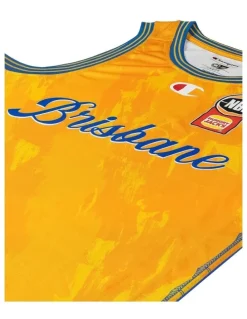 NBL Store Tyrell Harrison Brisbane Bullets 25/26 Alternate Jersey in Yellow