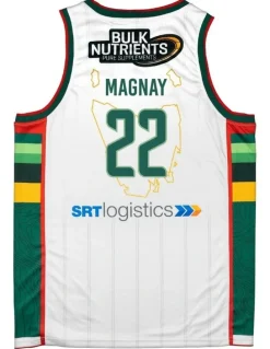 NBL Store Will Magnay Tasmania JackJumpers 25/26 Alternate Jersey in White