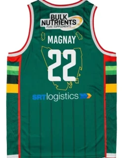 NBL Store Will Magnay Tasmania JackJumpers 25/26 Primary Jersey in Green