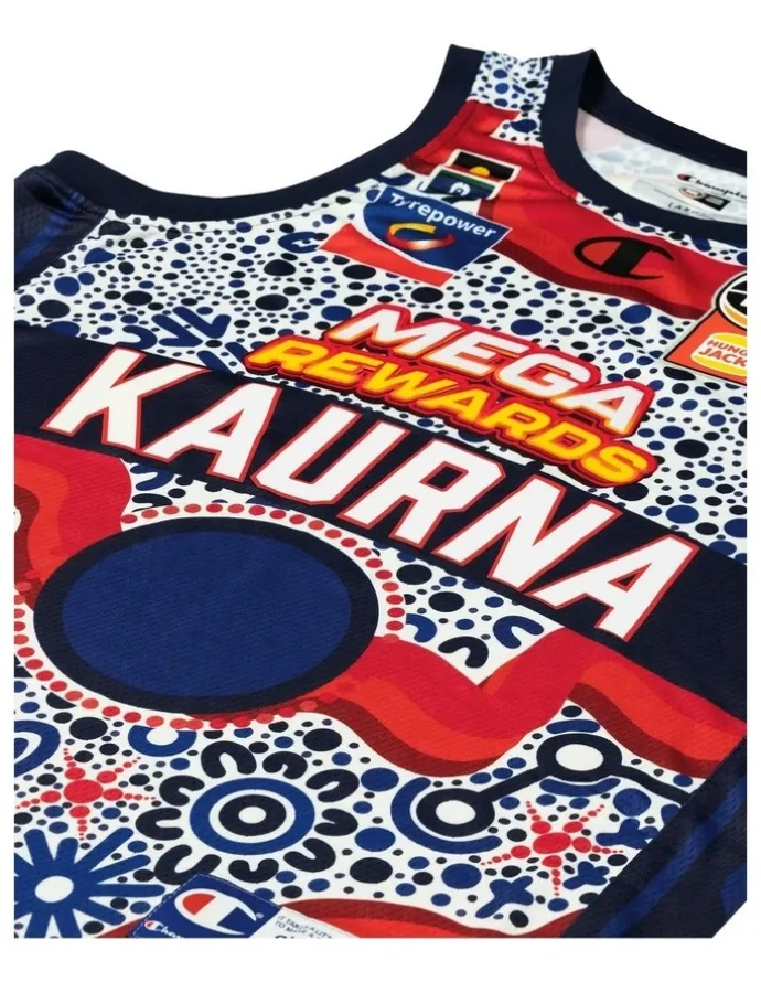 NBL Store Adelaide 36ers 25/26 Indigenous Jersey in DJ Vasiljevic