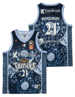 NBL Store Cairns Taipans 25/26 Indigenous Jersey in Blue