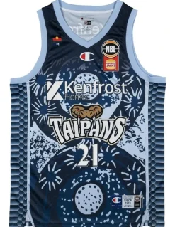 NBL Store Cairns Taipans 25/26 Indigenous Jersey in Blue