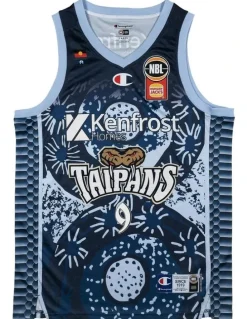 NBL Store Cairns Taipans 25/26 Indigenous Jersey in Blue