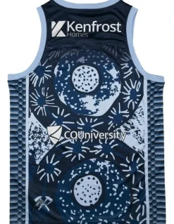 NBL Store Cairns Taipans 25/26 Indigenous Jersey in Blue
