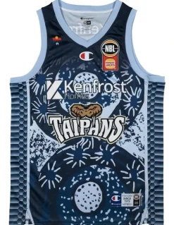 NBL Store Cairns Taipans 25/26 Indigenous Jersey in Blue